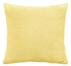 Bellatex Polštářek Mazlík 38x38 cm světle žlutá