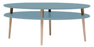 OVO HIGH Konferenční stolek š 110 x hl 70 cm - modrý