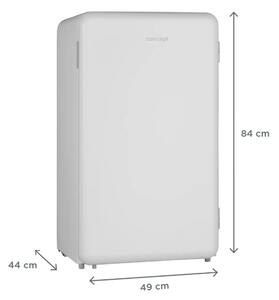 Concept LTR3047whN - Retro lednice 93 l bílá