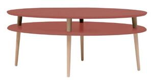 OVO HIGH Konferenční stolek š 110 x hl 70 cm - růžový
