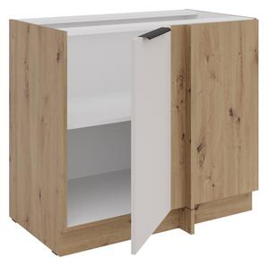 Dolní kuchyňská skříňka Solea 105 ND 1F BB, Barva: dub artisan / kašmír 5903211472855