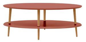 OVO nízký konferenční stolek š 110 x hl 70 cm - růžový