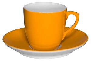 Vista Alegre COLOURS Espresso šálek s podšálkem oranžová