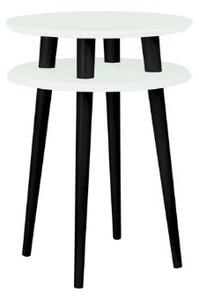 Boční stolek UFO prům. 45cm x V61cm mátový / černé nohy