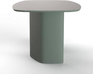 Cells ERIT Konferenční stolek W130 x D130cm zelený S-Matt