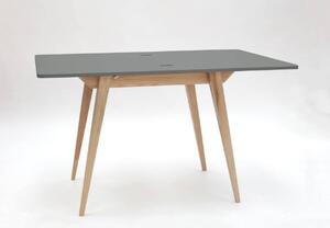 ENVELOPE Rozkládací jídelní stůl 90x65cm betonově šedý