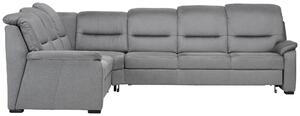 ROHOVÁ SEDAČKA, textil, šedá Beldomo Comfort - Sedací soupravy