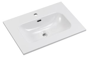 Comad Keramické zápustné umyvadlo Fly DP 60 cm bílé