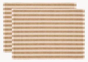 Sada prostírání Statement Stripe, 2 díly