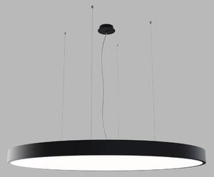 Led2 Závěsné LED svítidlo MONO SLIM P-Z ø 100 cm, CCT 2700/4000K, 115W Barva: Černá, Teplota světla: 2700K/3000K/4000K, Stmívání, řízení: TRIAC