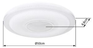 Globo 48007FSH-30-LED Stm. stropní svítidlo MAGNIFIQUE 30W/230V pr.50 cm Tuya+DO
