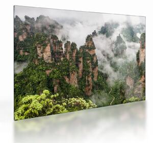 Skleněný obraz - Zhangjiajie National Park, Čína (70x50 cm)