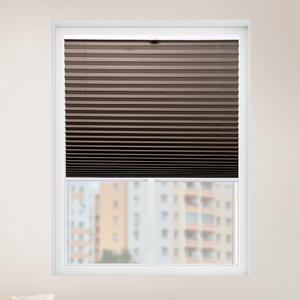 FOA Plisé roleta, Blackout, Čokoládová, P 4-7378 , 20 x 50 cm