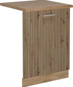 Čelní panel myčky Vicco R-Line Řemeslný dub 60 cm , PD Dub, Model 55134