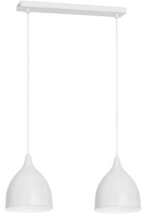 Lustr na lanku NOAK 2xE27/15W/230V bílá