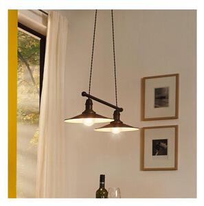 Eglo 49457 - Lustr na lanku STOCKBURY 2xE27/60W/230V