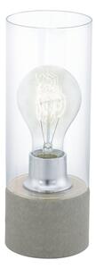 Eglo 94549 - Stolní lampa TORVISCO 1xE27/60W/230V šedá