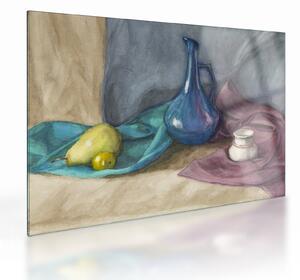 Skleněný obraz - Malované zátiší (70x50 cm)
