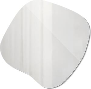 Dekorativní zrcadlo 77 × 76,6 cm – asymetrické - atypické zrcadlo – organický design – moderní interiér