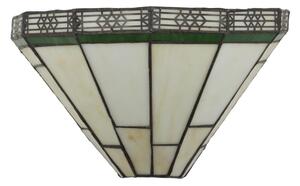 Searchlight 4417-18 Luxusní nástěnné svítidlo NEW YORK TIFFANY sklo