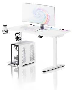 Bílý elektrický herní stůl Diablo X-Forge 1200