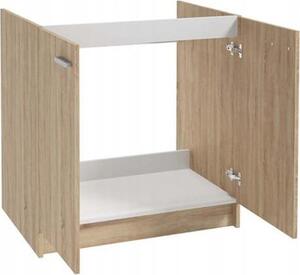 Kuchyňská skříňka sonoma dub pod dřezem 80x50 stojatá