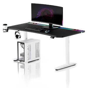 Černobílý elektrický herní stůl Diablo X-Forge 1600