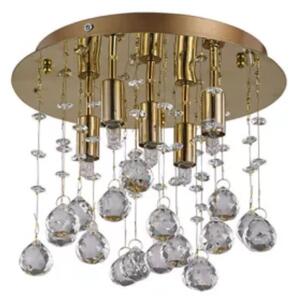 Stropní svítidlo Ideal lux 094663 MOONLIGHT PL5 ORO 5xG9 40W