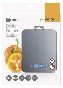 EMOS Digitální kuchyňská váha EV023 stříbrná 2617002300