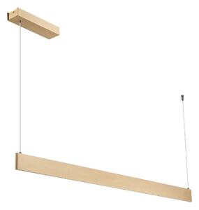 LED Lustr na lanku LINEA LED/36W/230V 3000/4000/5700K CRI 90 zlatá