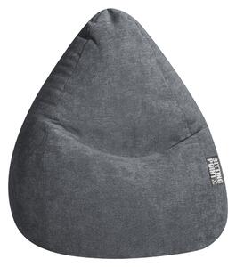 Beanbag Sedací vak Alfa XL, ø 70 × 110 cm, antracit