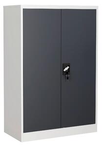 SKŘÍŇ NA ŠANONY, antracitová, bílá, 80/120/40 cm MID.YOU - Online Only kancelářský nábytek, Online Only