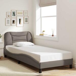 Rám postele bez matrací Hvar taupe 90x190 cm textil 3207741