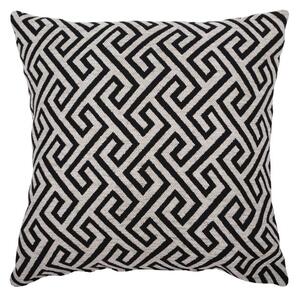 Povlak SOFAS kristal bíločerná 45 x 45 cm