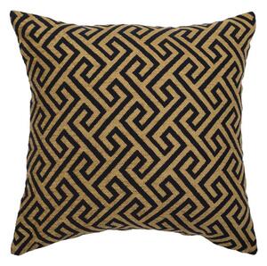 Povlak SOFAS kristal žlutočerná 45 x 45 cm