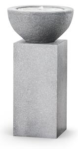 Fontána Heissner Half BALL LED, granit
