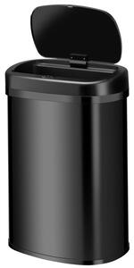 Automatický bezdotykový odpadkový koš 50 l – černý