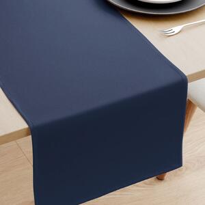 Goldea běhoun na stůl loneta - inkoustově modrý 20x120 cm
