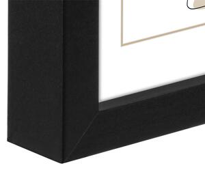 Hama rámeček dřevěný KOPENHAGEN, černá, 60x80 cm