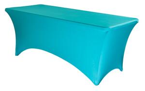 TENTino Elastický potah STANDARD na skládací stůl 152x76 cm VÍCE BAREV Barva ubrusu: TYRKYSOVÁ / TURQUOISE