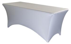 TENTino Elastický potah STANDARD na skládací stůl 152x76 cm VÍCE BAREV Barva ubrusu: SVĚTLE ŠEDÁ / SILVER
