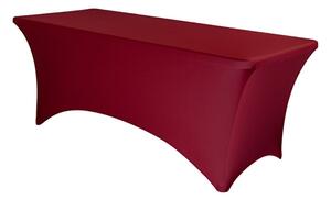 TENTino Elastický potah STANDARD na skládací stůl 152x76 cm VÍCE BAREV Barva ubrusu: VÍNOVÁ / CLARET