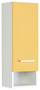 ZÁVĚSNÁ SKŘÍŇKA, žlutá, bílá, 25/71/20 cm Held - Koupelnové série, Online Only