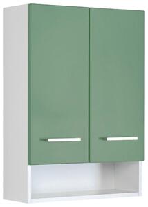 ZÁVĚSNÁ SKŘÍŇKA, zelená, bílá, 50/71/20 cm Held - Koupelnové série, Online Only