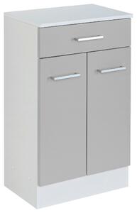 SPODNÍ SKŘÍŇKA, světle šedá, bílá, 50/84/35 cm Held - Koupelnové série, Online Only