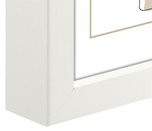 Hama rámeček dřevěný KOPENHAGEN, bílá, 50x70 cm
