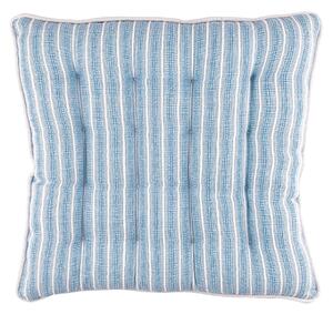 Sedák na židli Alessia Pale Blue 40 × 40 cm