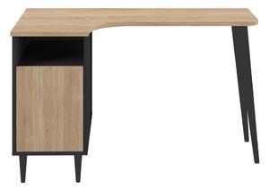 Pracovní stůl s deskou v dubovém dekoru 76x120 cm Nook – TemaHome