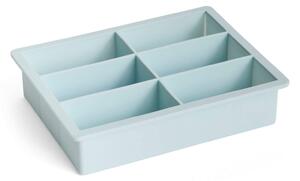 HAY DESIGN Silikonová forma na led - 6 Stick Cubes XXL "Ice Blue" HAY