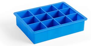 HAY DESIGN Silikonová forma na led Square XL "Blue" HAY